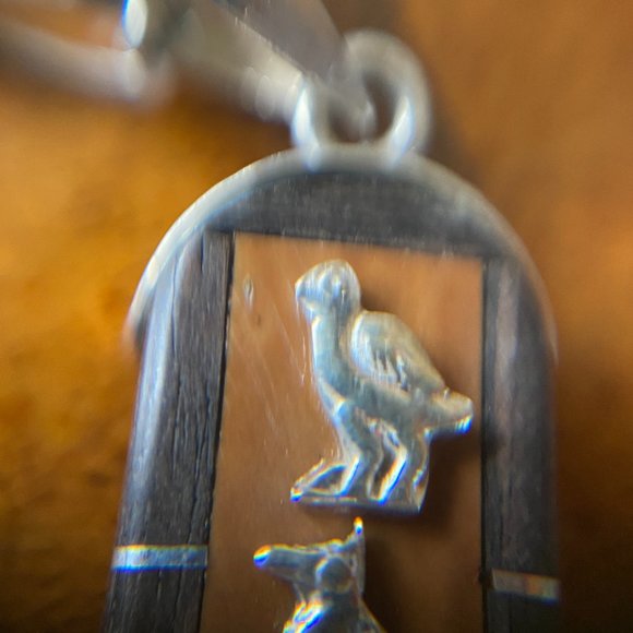 Silver Pharaonic/Ivory Pendant - Picture 11 of 14